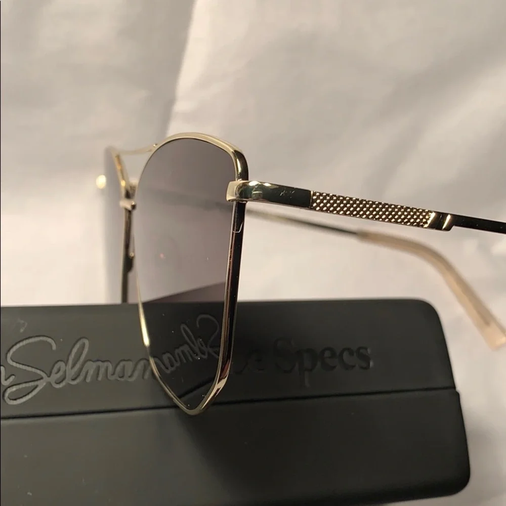 NWT Adam Selman x Le Specs Cat eye wire frame